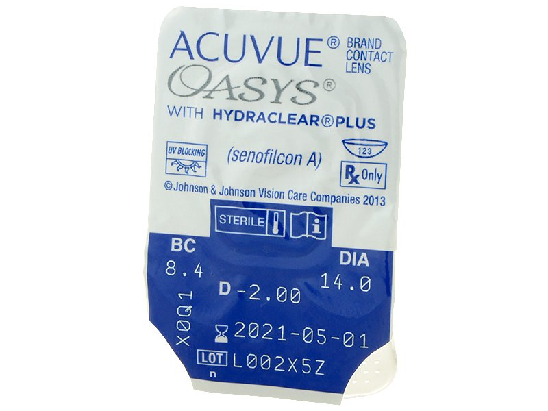 Lenti a contatto Acuvue Oasys (24 lenti)